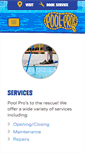 Mobile Screenshot of poolpros.ca